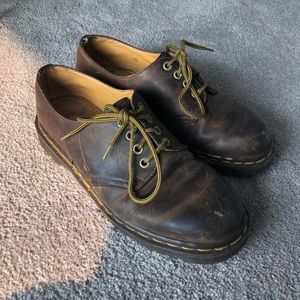 Dr. Martens Vintage 1561 Brown Leather Oxfords